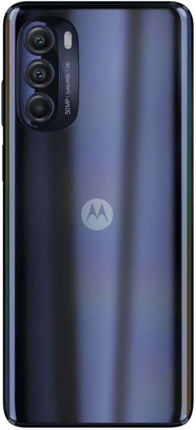 Steel Blue 128 GB 50MP Camera Unlocked Smartphone E20601