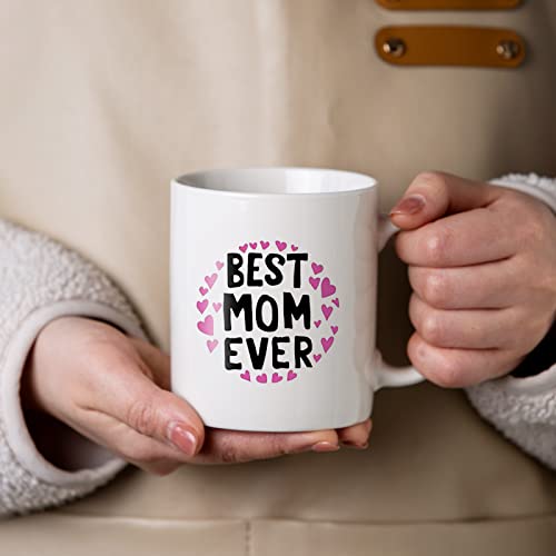 12 OZ White Ceramic Sublimation Mugs Set of 4 E5019