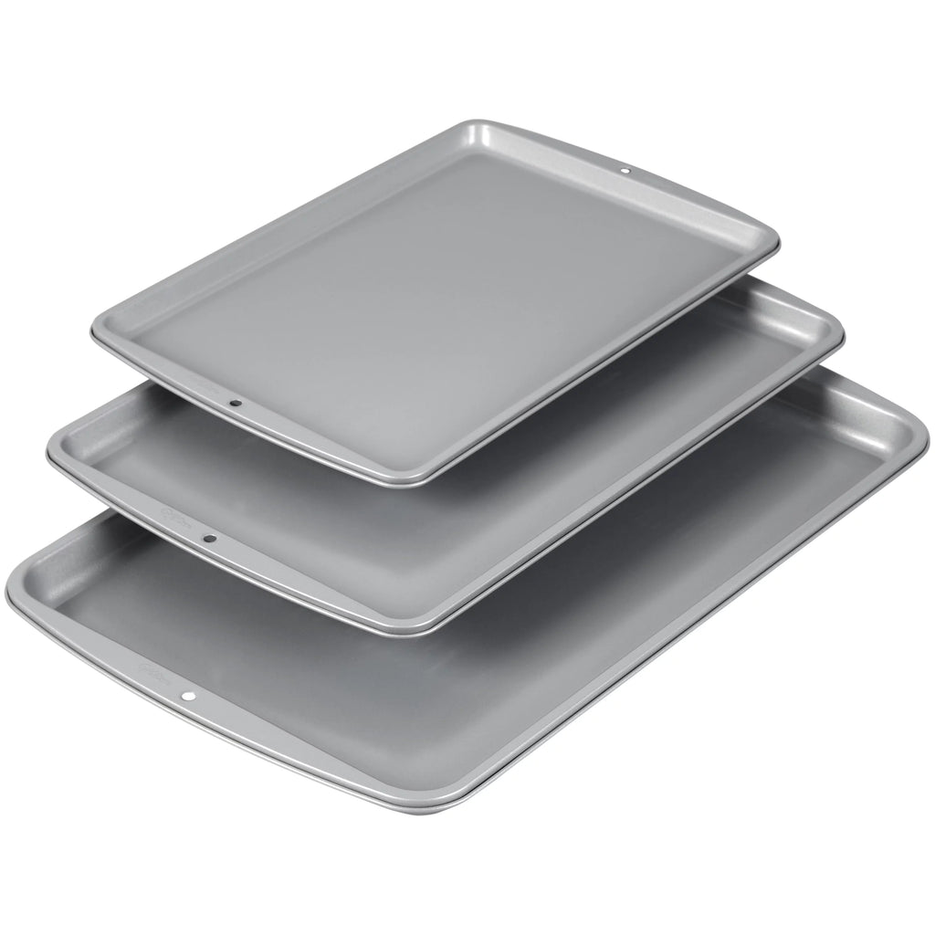 3-Piece Non-Stick Cookie Sheet Set X609229