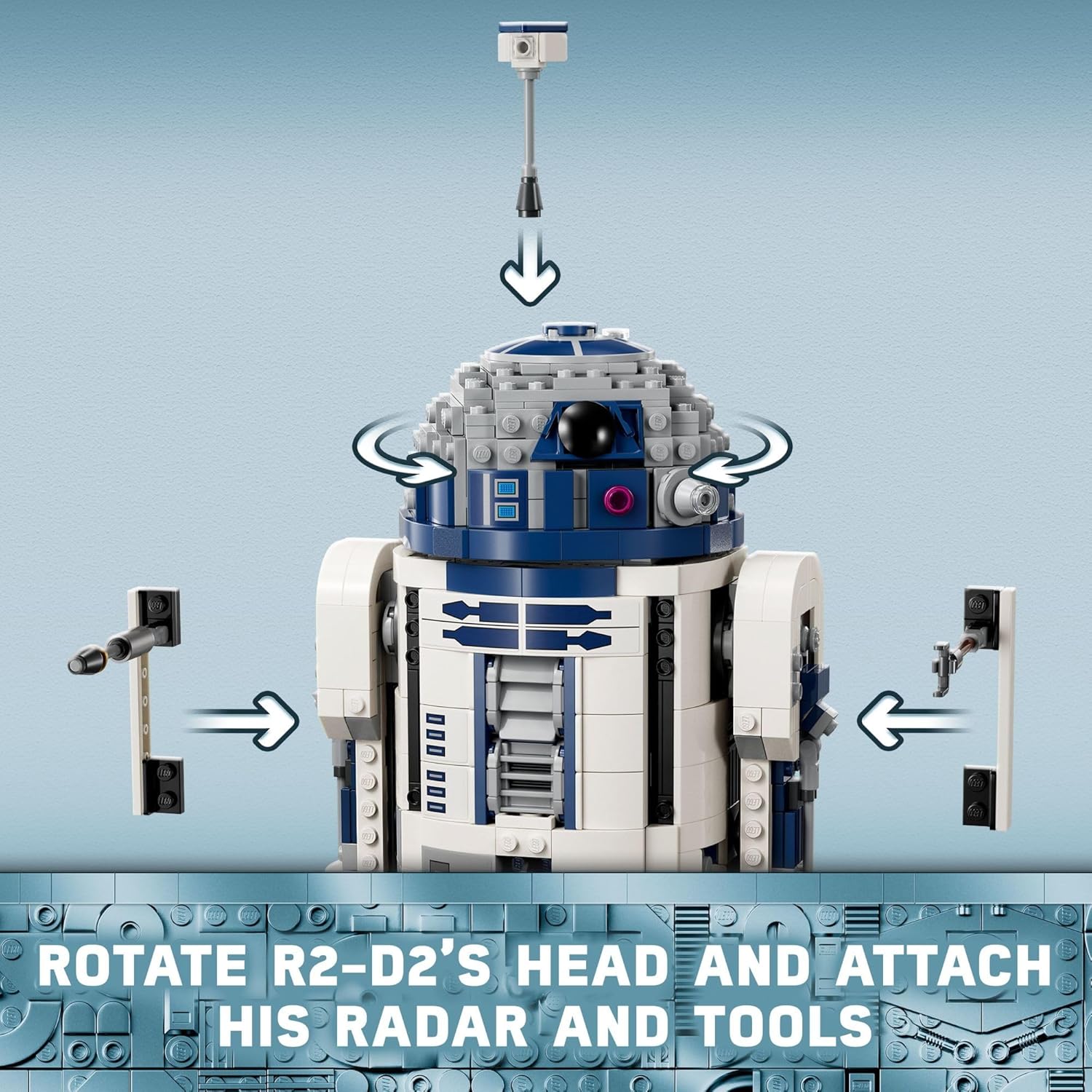 R2-D2 Brick Built Droid Figure N736