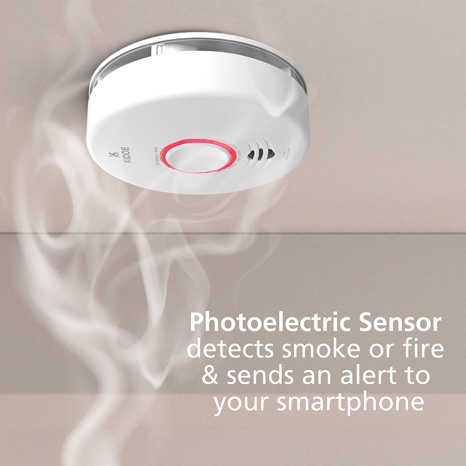 Smart Smoke & CO Detector Hardwired 2 Pack C74599