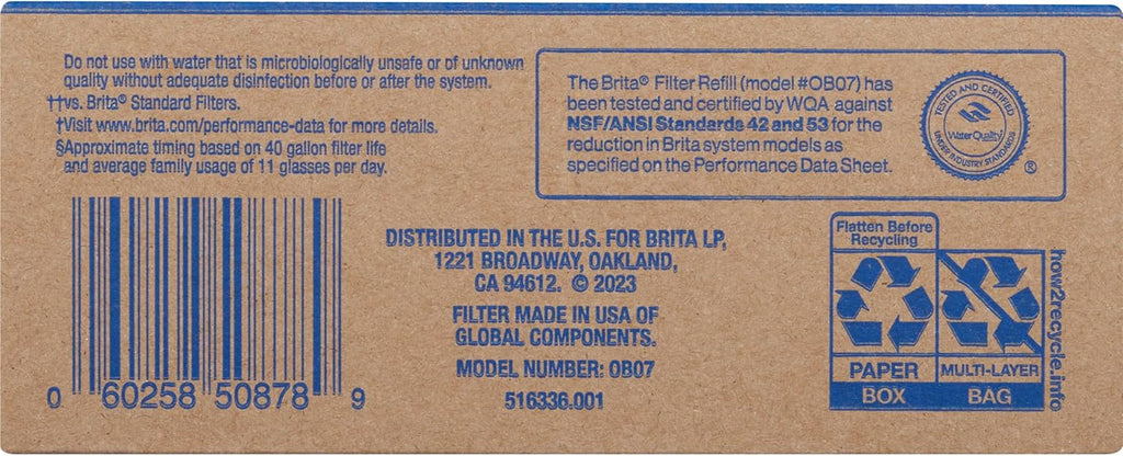 3 Filters BPA-Free Water Filter Refill Packs Q163793