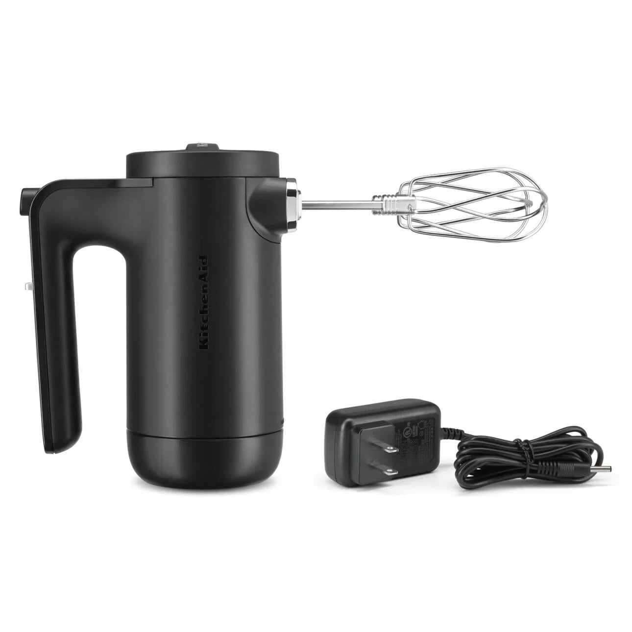 Black Matte Cordless Hand Mixer S524