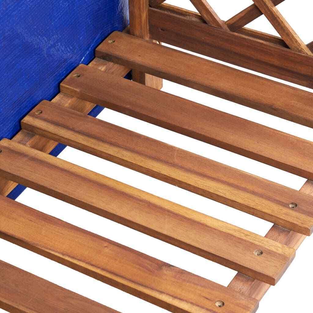 Firewood Storage Shed Solid Acacia Wood R26677