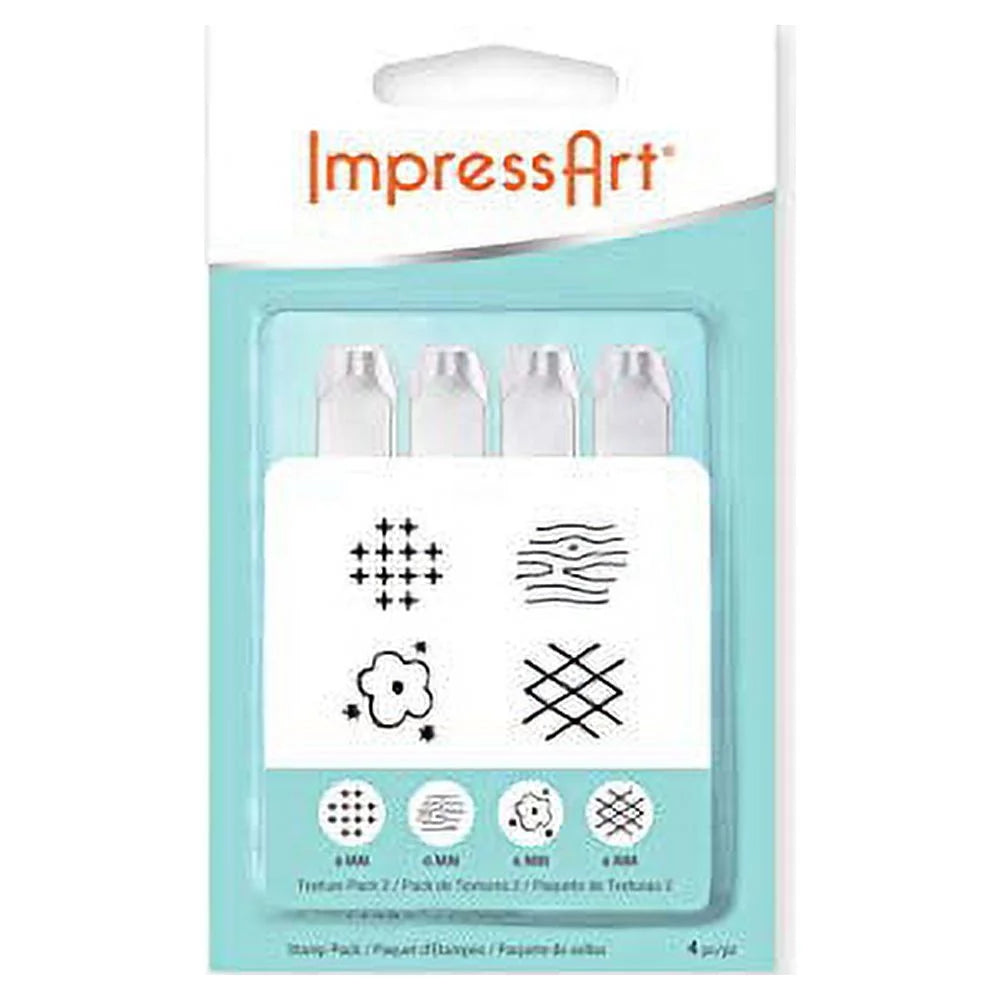 Metal Jewelry Stamps, Texture Designs Metal Stamp Pack W979534