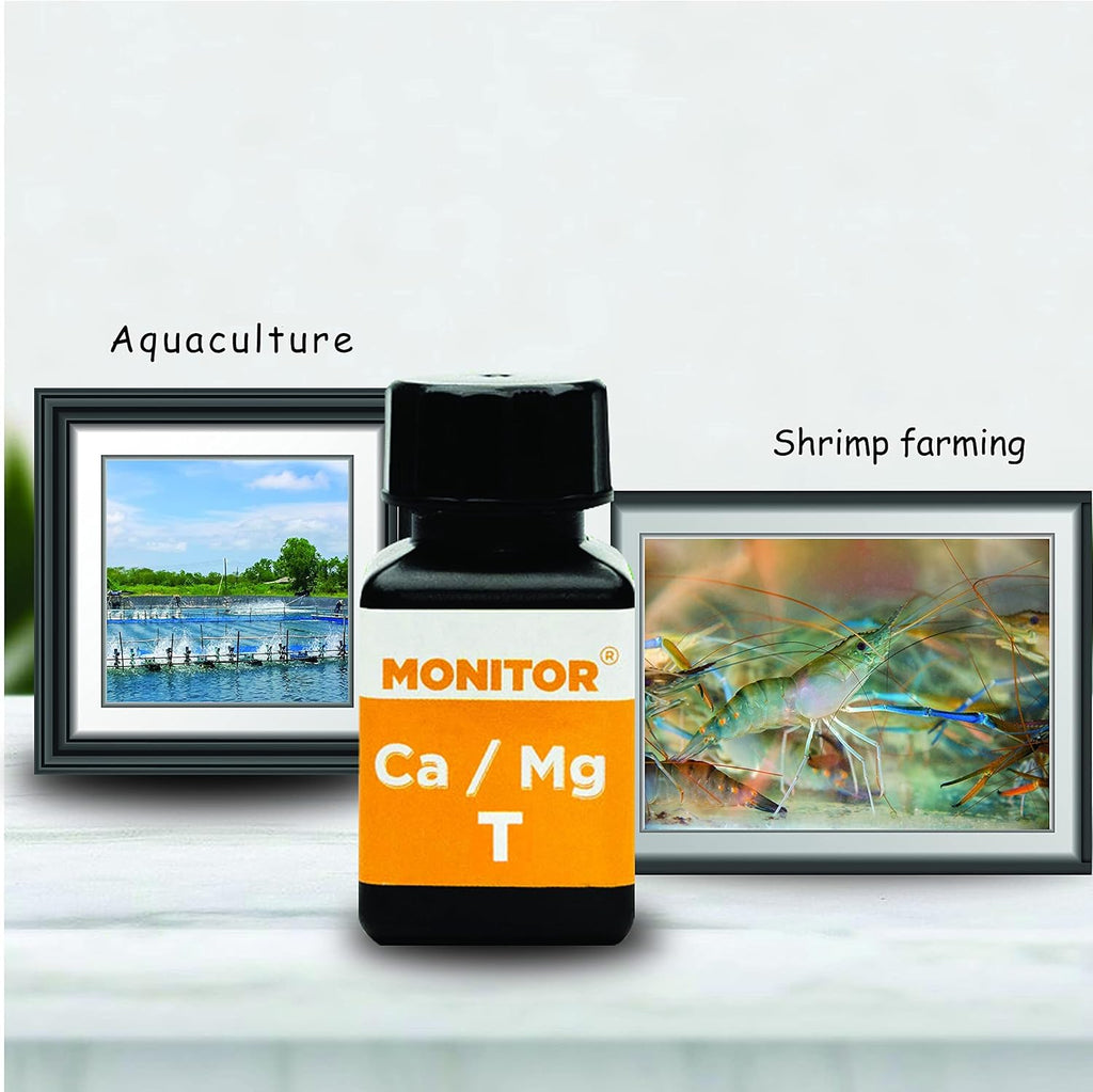Monitor Calcium/Magnesium Low Salinity (0-5 PPT) Test KIT (120 Tests) G2642