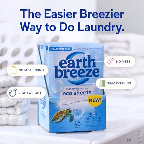 Fresh Scent Laundry Detergent Sheets 60 Loads 30 Sheets H69379