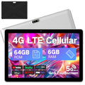10.1 inch 4G LTE Tablet with SIM Card Slot, 64GB Storage F44181