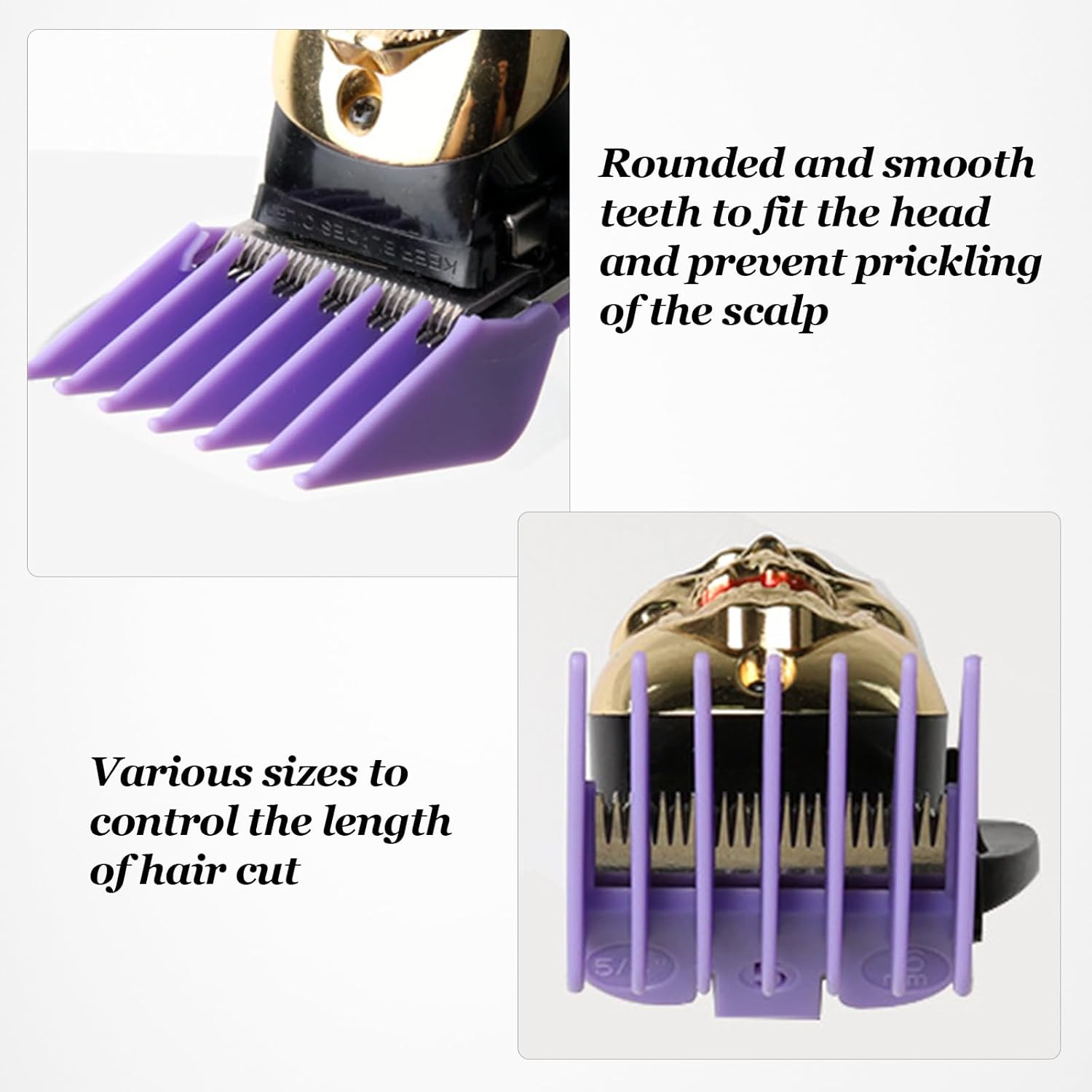 Hair Clipper Guards for Wahl Clippers from 1/8" to 1" E3586