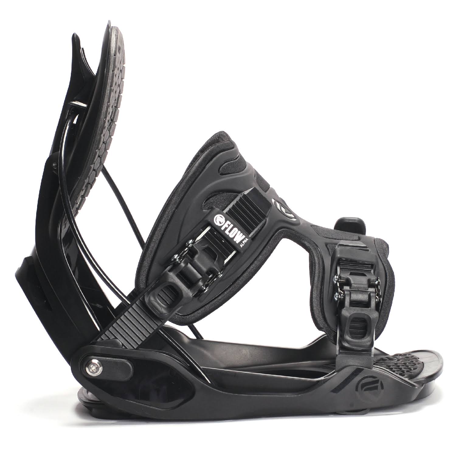 Black Snowboard Bindings Q9524