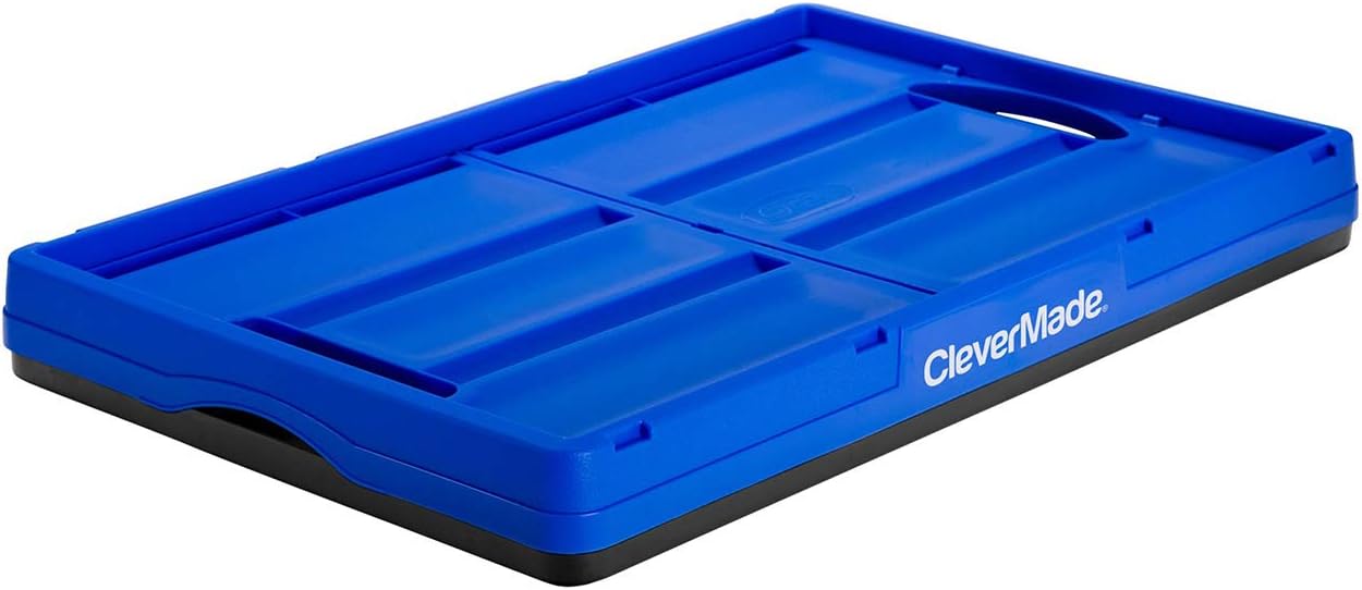 62L Collapsible Storage Bins (3 Pack) with Lids M8403