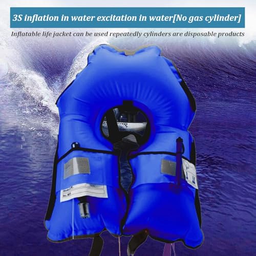 150N Automatic Inflatable Life Jacket with CO2 Inflation H73924