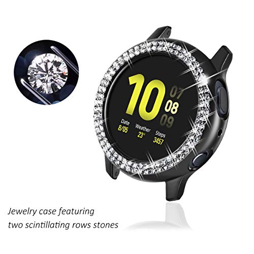 5 Packs Bling Frame Protective Case for Samsung Galaxy Watch Active 2 40mm V765