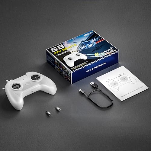 8 Channel FPV Drone Remote Controller (White) B383