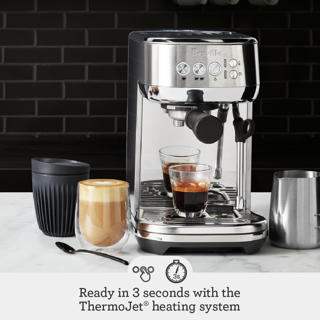 Brushed Stainless Steel Espresso Machine C127217