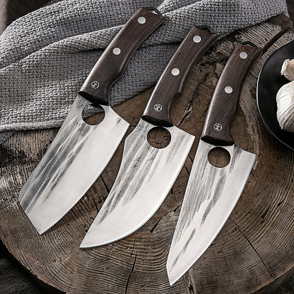 5.5 inch High Carbon Steel Meat Cleaver L672
