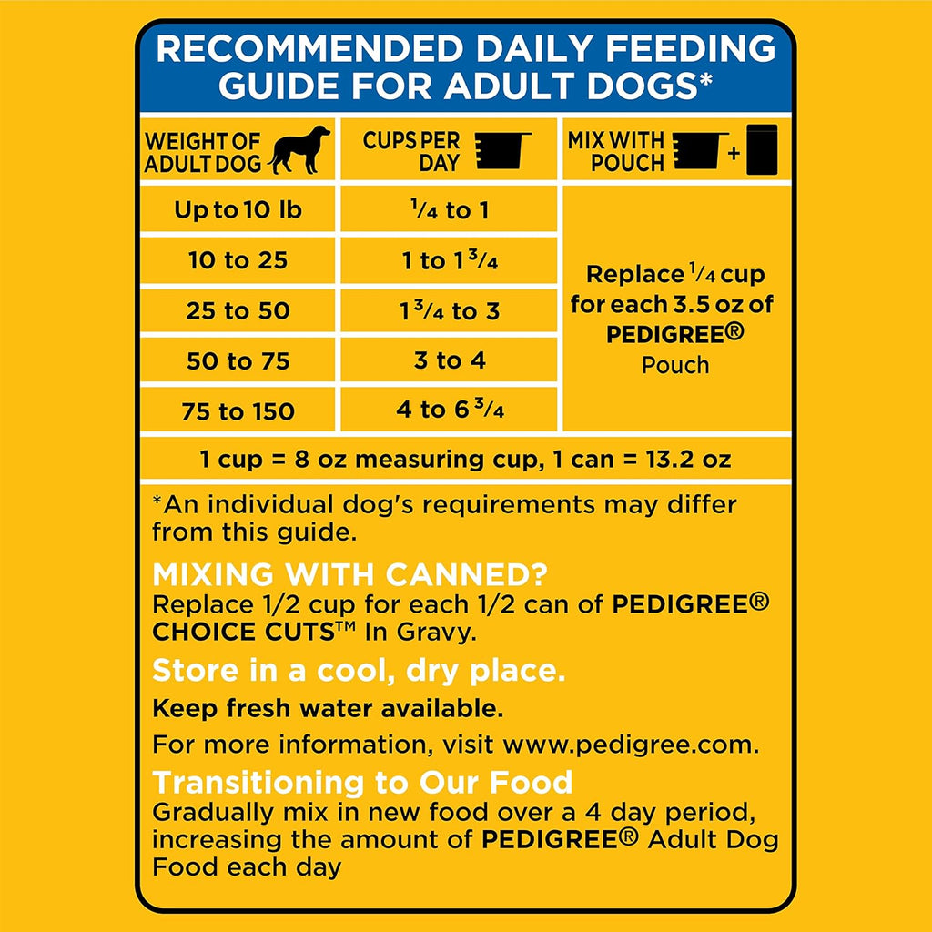 36 lb. Dry Dog Food Roasted Chicken Rice & Vegetable Flavor E853
