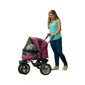 Double No-Zip Pet Stroller Q688