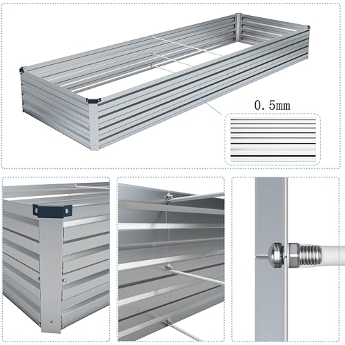 Galvanized Raised Garden Bed C58277
