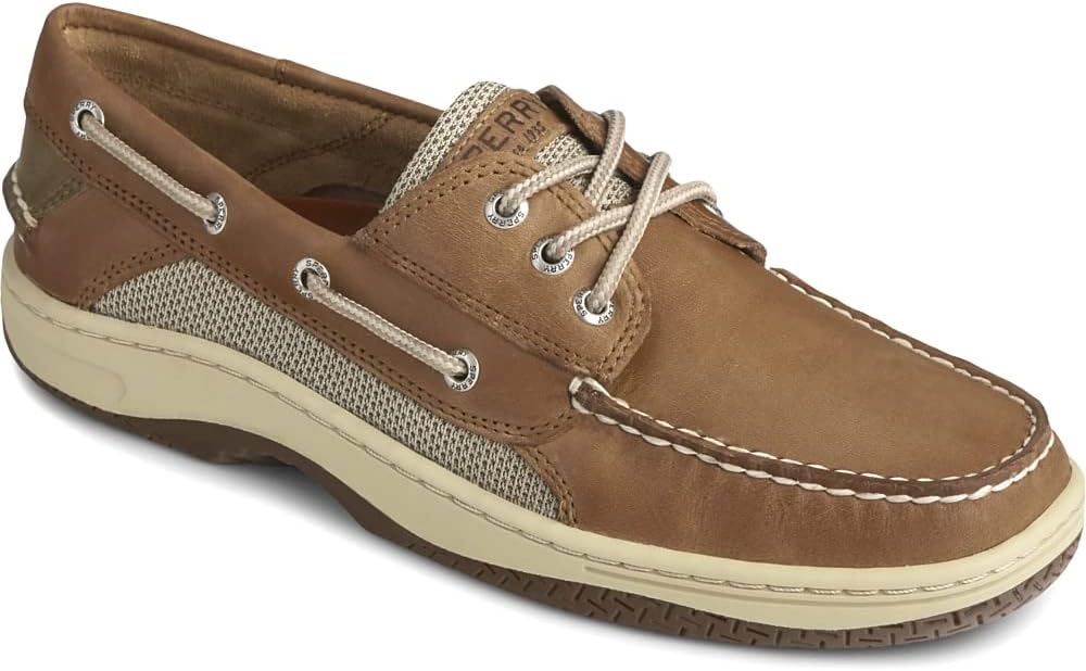 Men's Billfish 3-eye Boat Shoe Dark Tan Y617