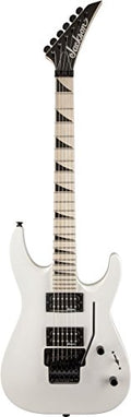 Snow White 6-String Electric Guitar with Maple Fingerboard M80772