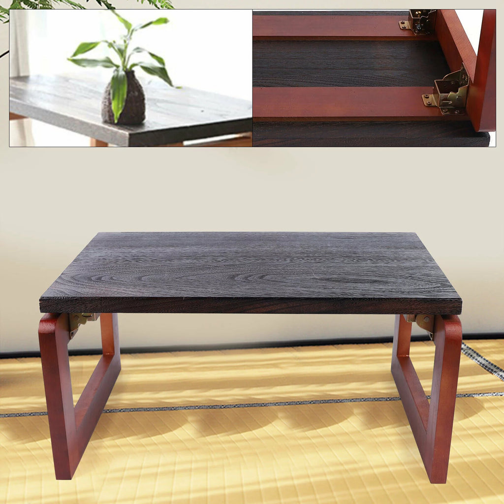 Folding Wood Tea Table J401743