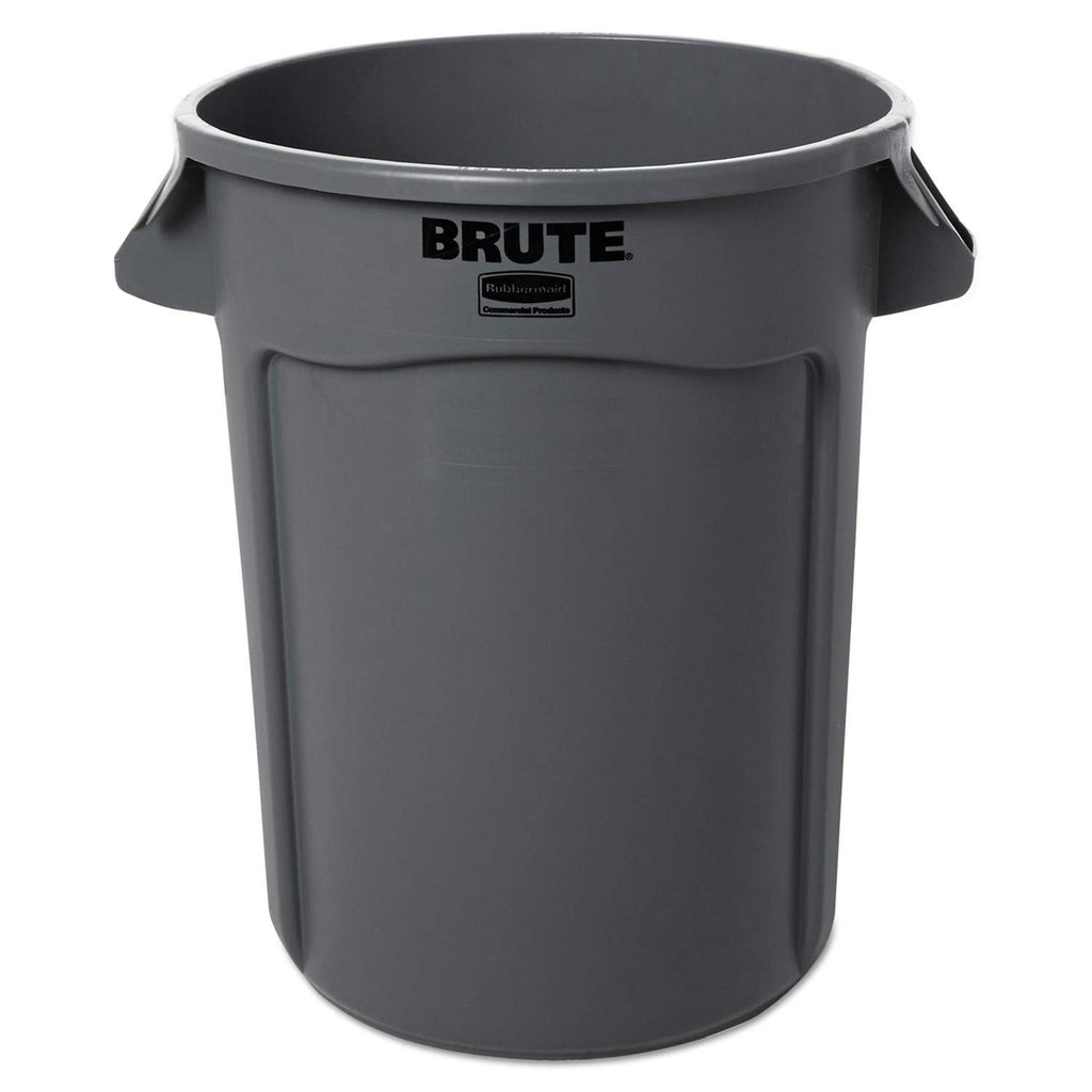32 gallon Gray Commercial-Grade Trash Can M69221