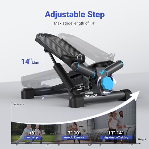 Mini Stepper with Resistance Bands F460986