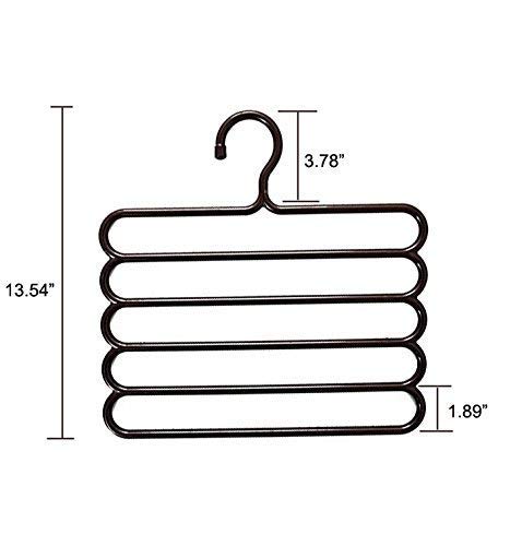 5-in-1 Plastic Hanger Clothes Organiser (Pack of 3) L817519