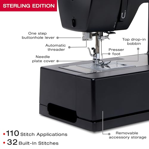Heavy Duty Sewing Machine with Accessory Kit B824