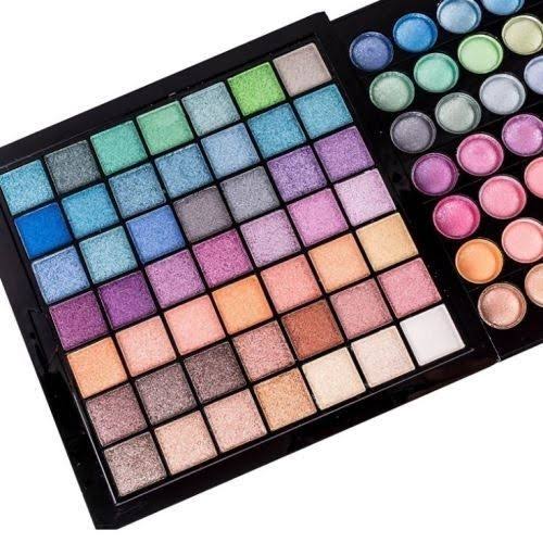 All-in-One Makeup Kit Cosmetics Set Eye Shadows Blush Lips Bag Q7505