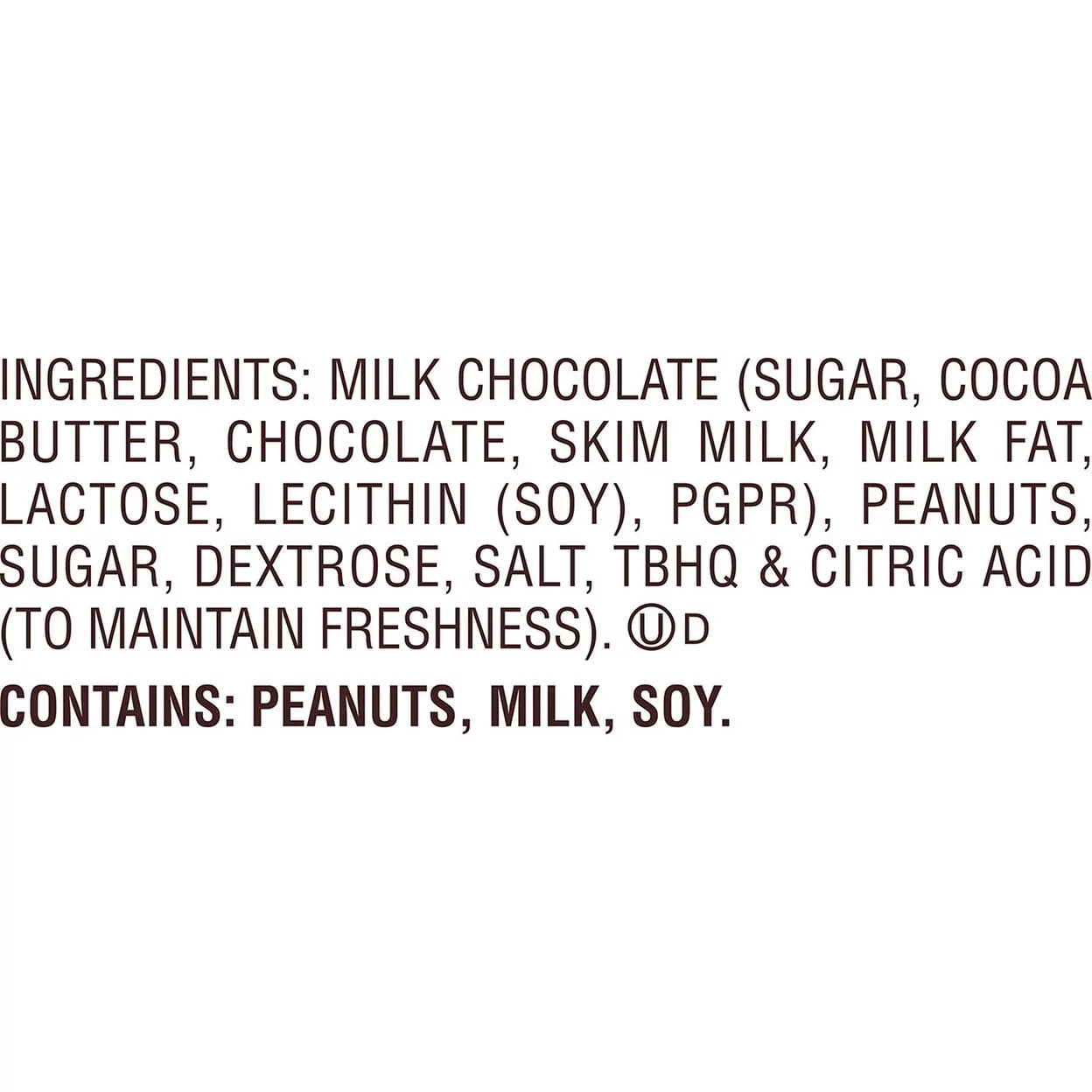 Milk Chocolate Peanut Butter Snack Size Cups Candy (36.3 Ounce) P752