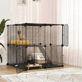 2 Tier Metal Cat Cage N9839