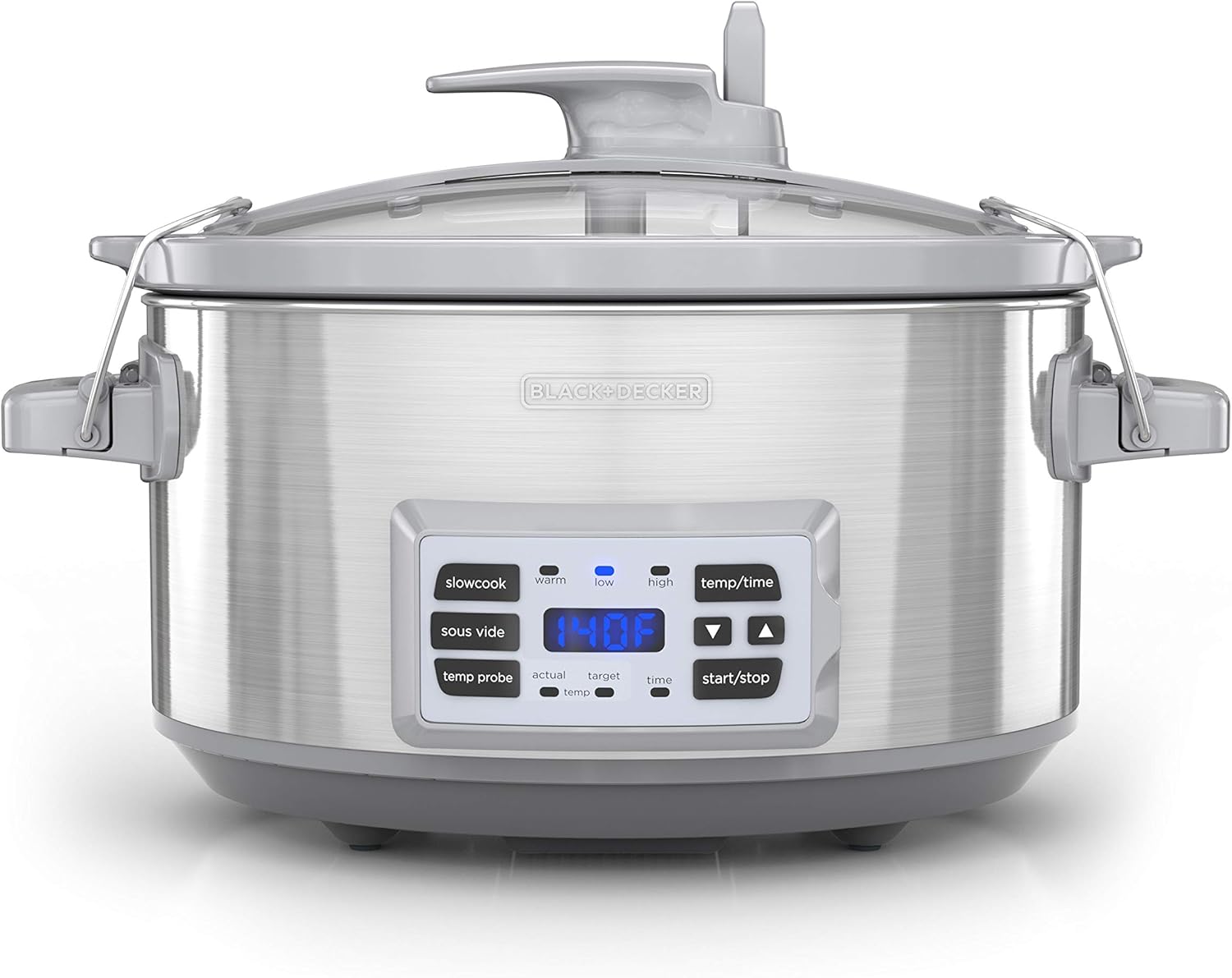 7-Quart Digital Slow Cooker with Locking Lid D12238