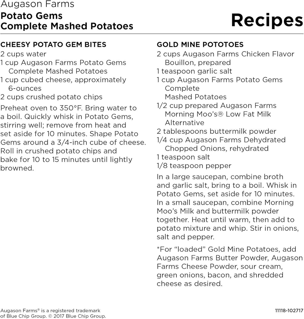 3 lbs Mashed Potatoes No. 10 Can E3080