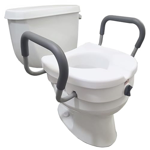 5" Raised Toilet Seat with Arms O417349