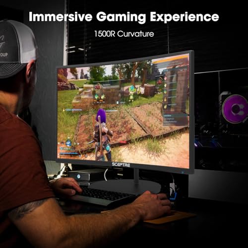 Curved 27" FHD 1080p 75Hz LED Monitor E165721