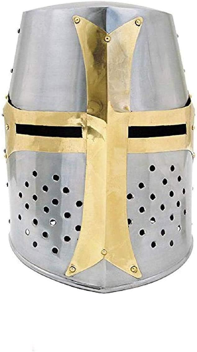 Brass Medieval Helmet I361