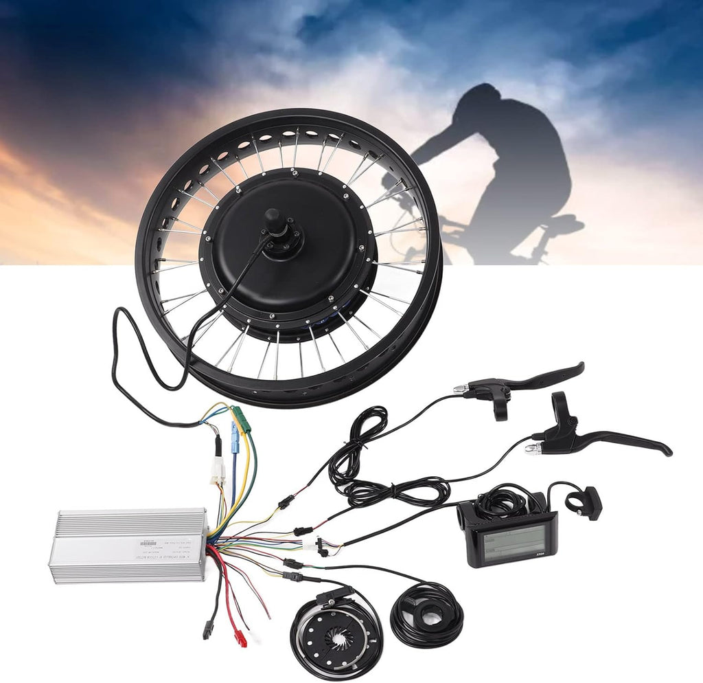 20 Inch 1500W Electric Bike Conversion Kit with Controller E122245