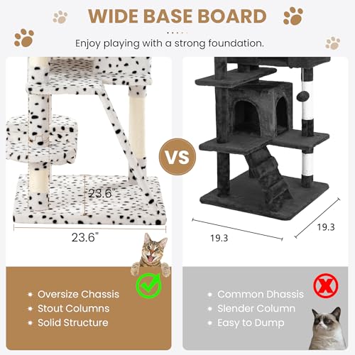 Grey Cat Tree with Sisal Scratching Posts Z437837