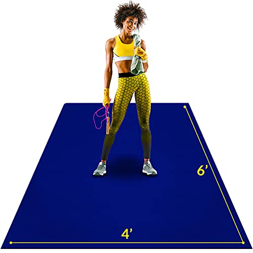 Large Exercise Mat - 6 x 4 ft H864