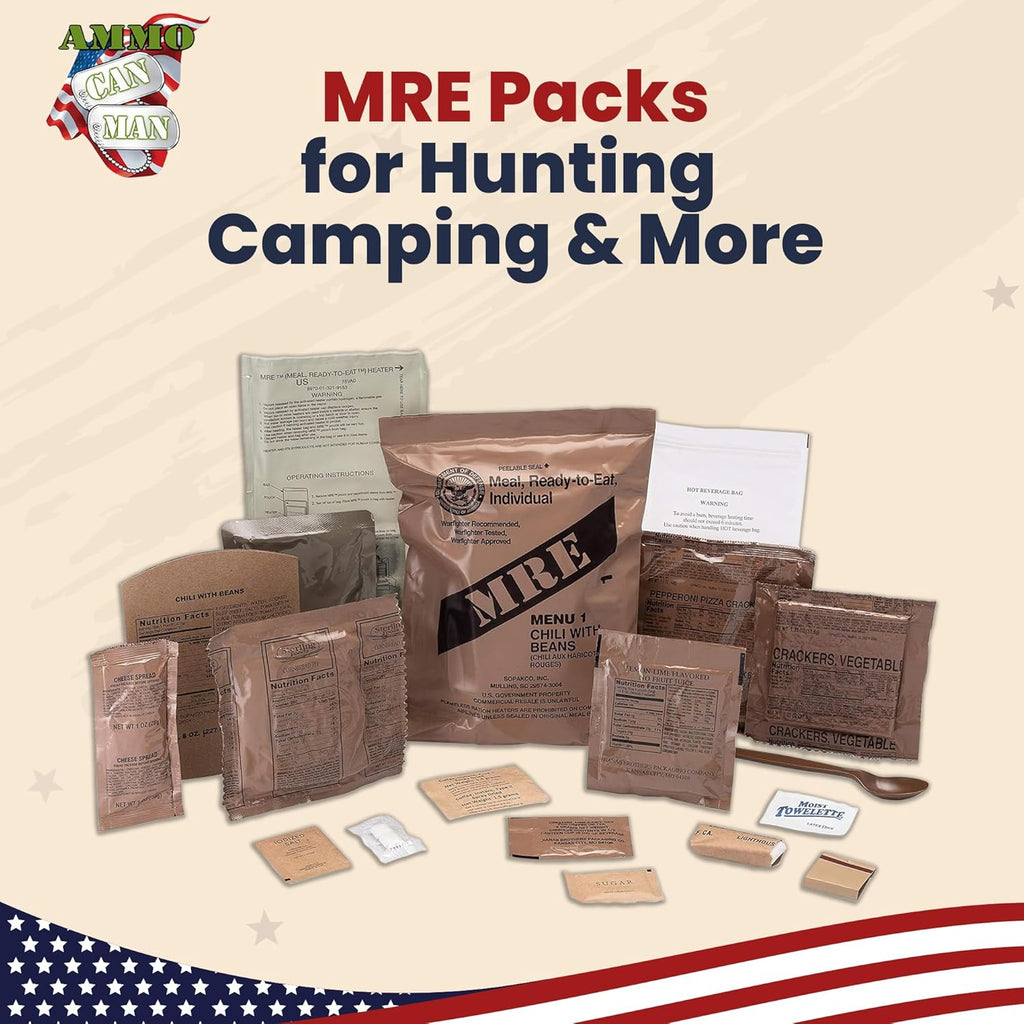 12ct US Military Surplus MRE Meals Ready to Eat V285245