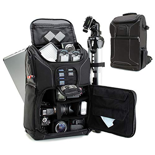 Green DSLR Camera Backpack with Laptop Compartment B38166