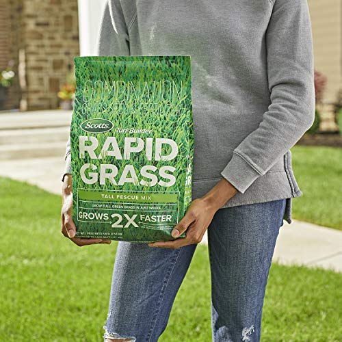 5.6 lbs Tall Fescue Grass Seed and Fertilizer Mix A4075