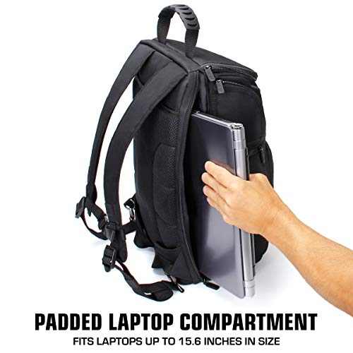 Green DSLR Camera Backpack with Laptop Compartment B38166