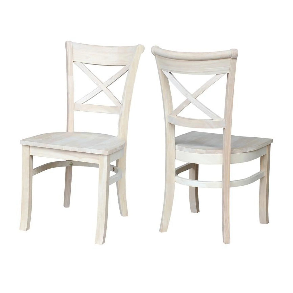 Set of Two X-Back Chairs T89289