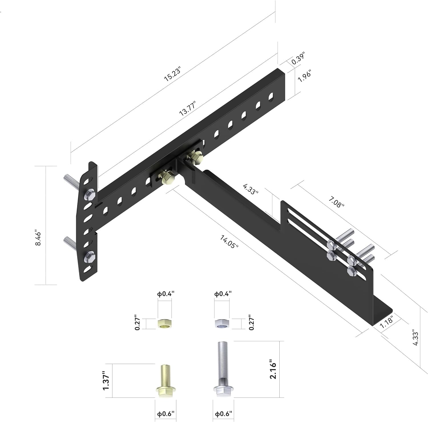 Adjustable Base Headboard Brackets C496