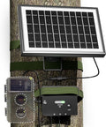 Solar Panel with 7500mA Battery, DC 6V/9V/12V Output D855