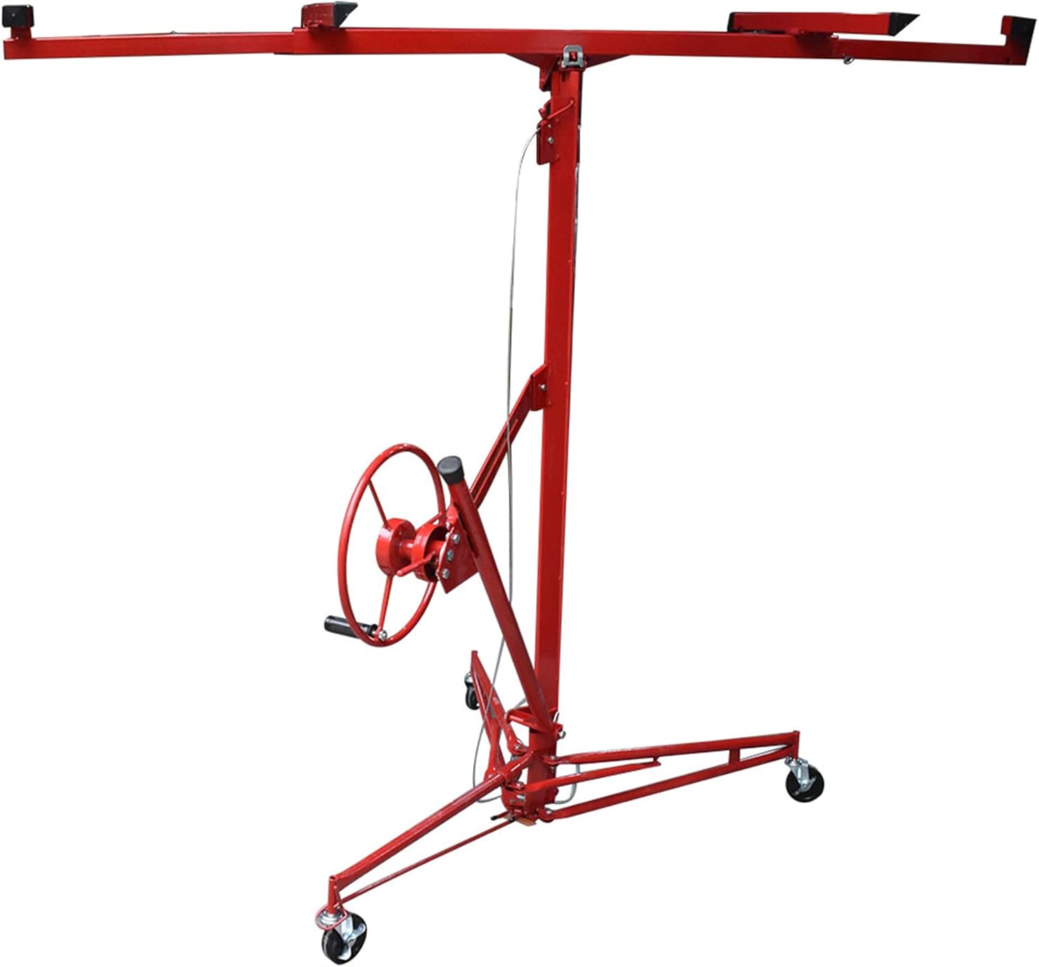 16FT Drywall Lift Rolling Panel Hoist Jack Lifter R879