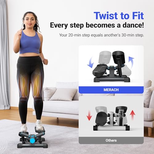 Mini Stepper with Resistance Bands F460986